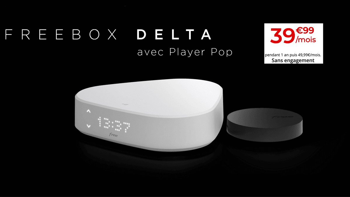 Labox fibre Freebox Delta à 39,99€
