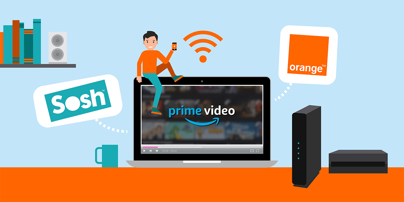 Profiter d'Amazon Prime Video Livebox