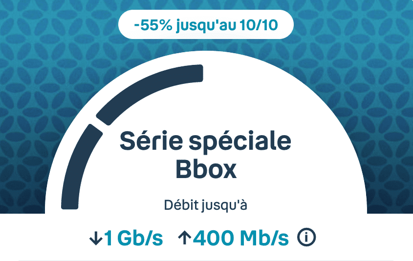 bbox serie spéciale 1 Gb/s