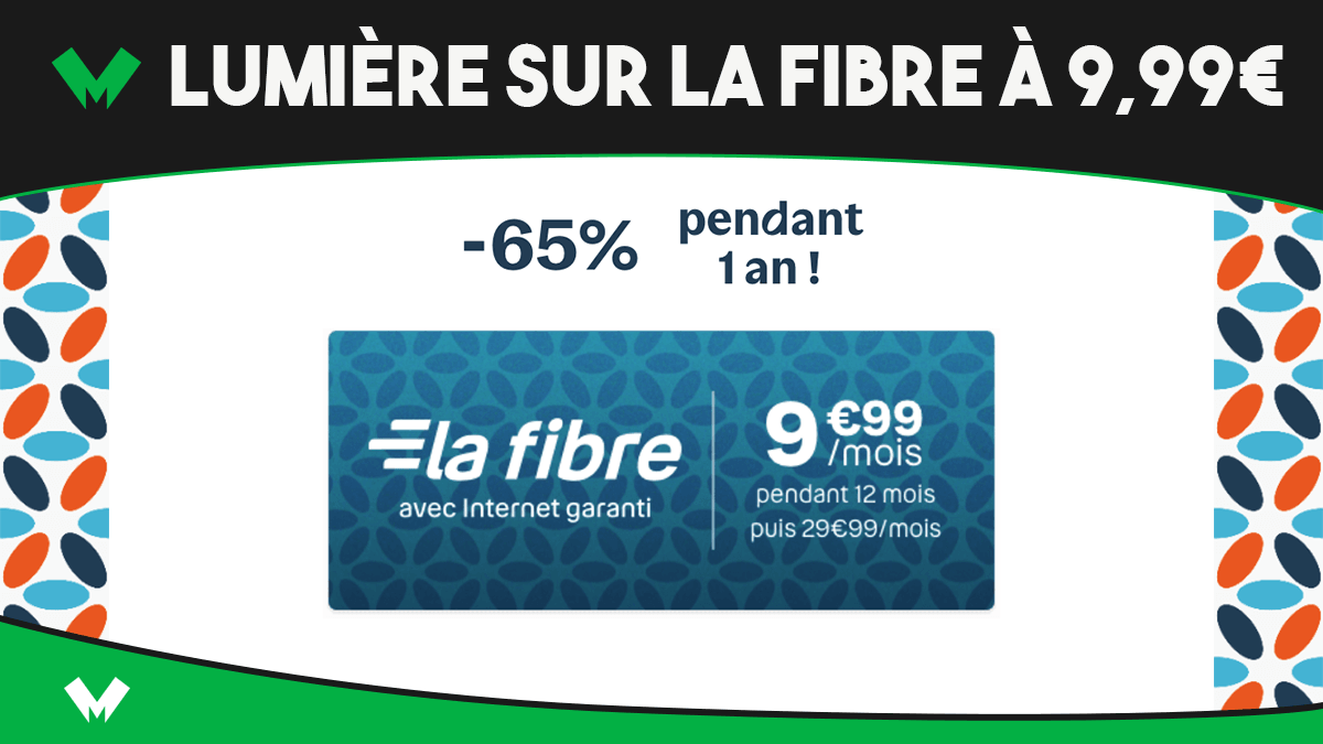 Fibre à 9,99€ chez Bouygues Telecom : la fibre à prix réduit