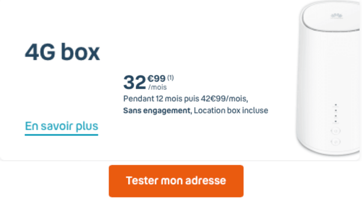 La box 4G de Bouygues Telecom