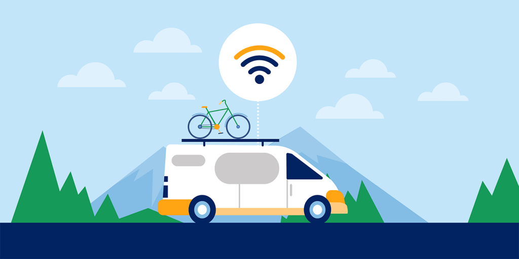 Quelles solutions pour se connecter à Internet en camping-car