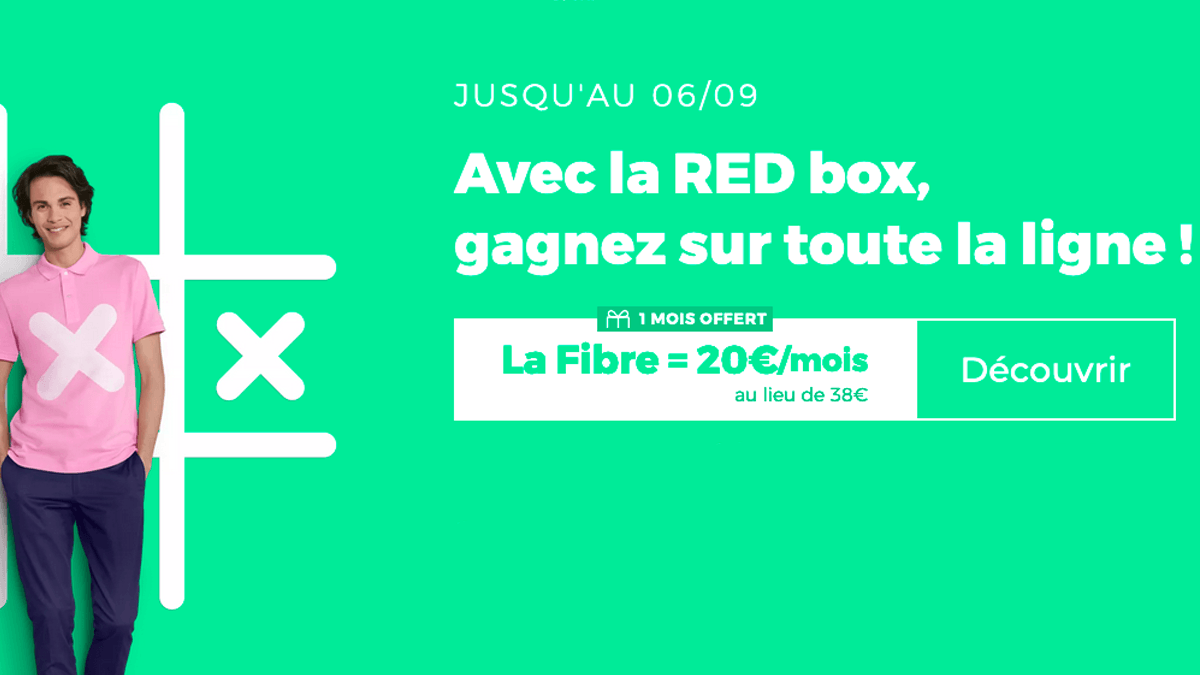 Box fibre de RED by SFR