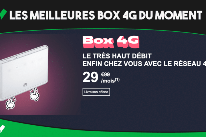Box 4G du moment NRJ Bouygues SFR