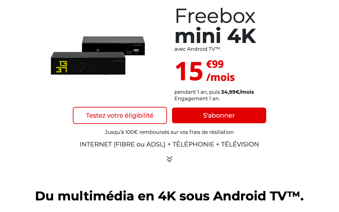 Freebox mini 4K