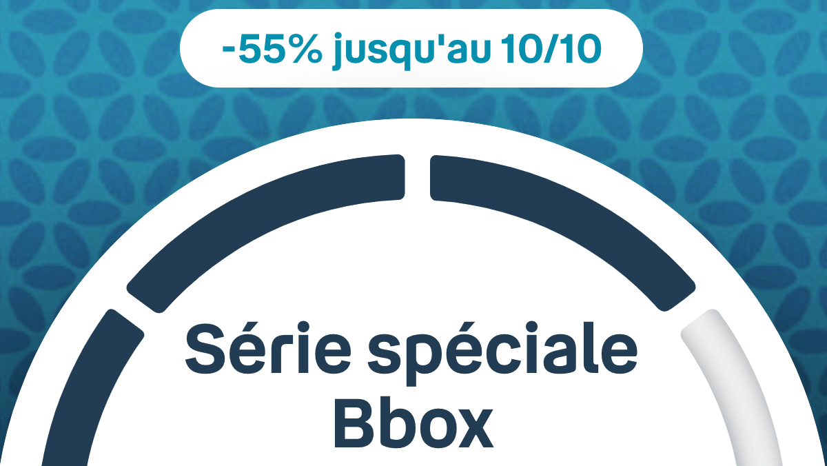 Bbox série spéciale fibre en promotion