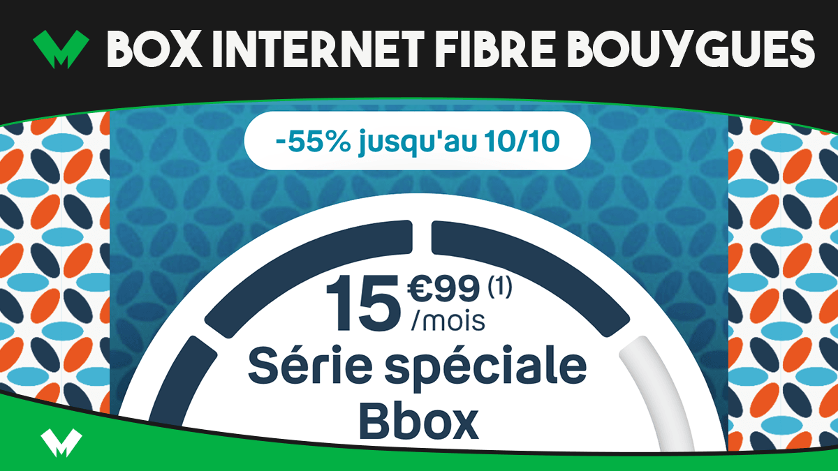 box internet fibre SFR vs bouygues Bbox série spéciale