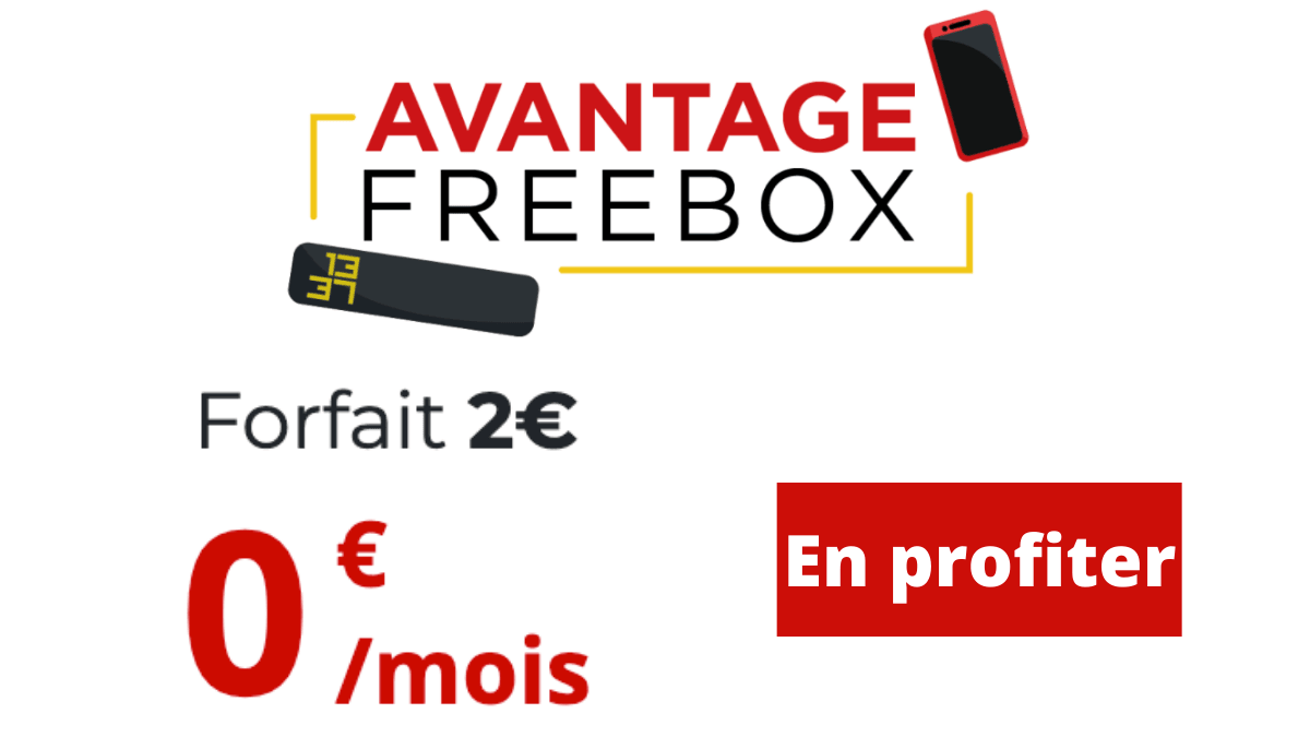 Free forfait offert avec box internet