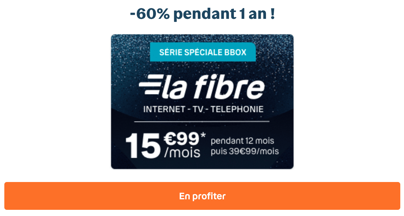 Box internet Black Friday Bouygues Telecom
