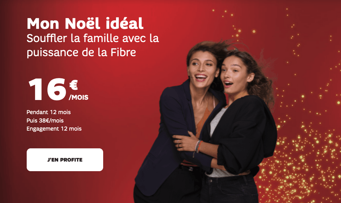 Box internet offre Noël SFR