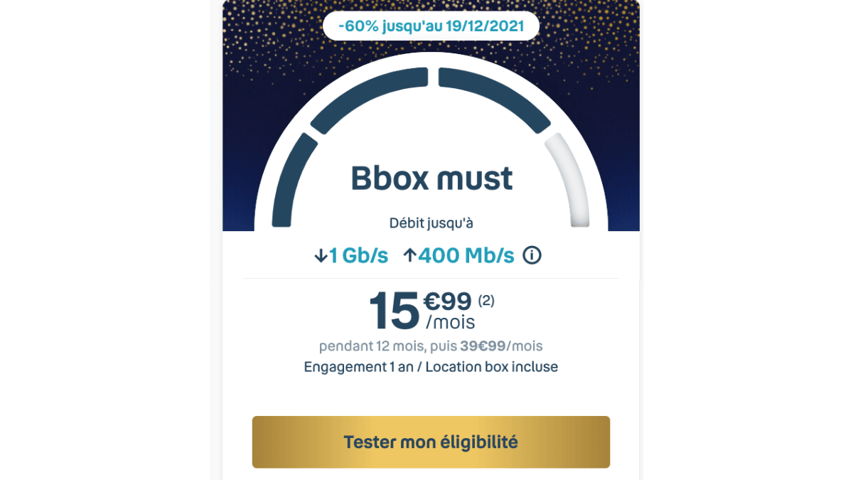 La Bbox Must de Bouygues Telecom est disponible