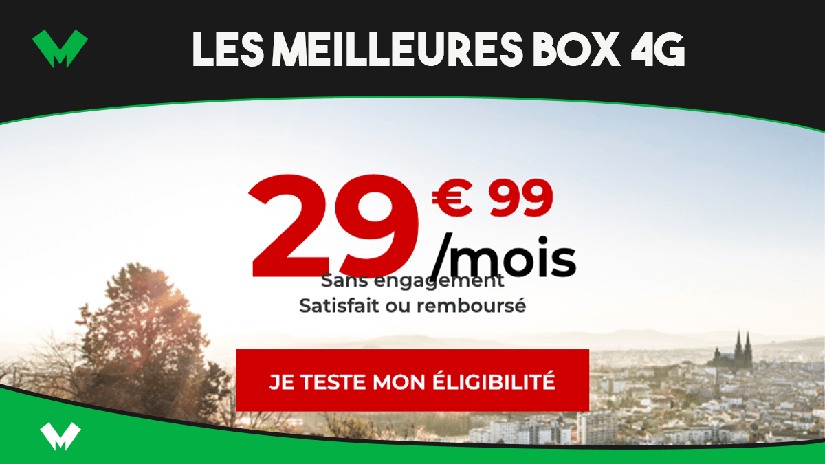 Box 4G Free NRJ ou Bouygues