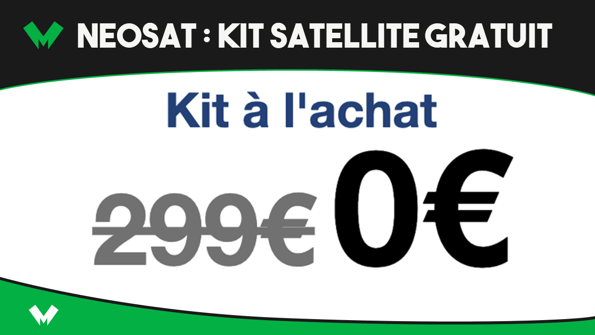 Box satellite kit offert Noël