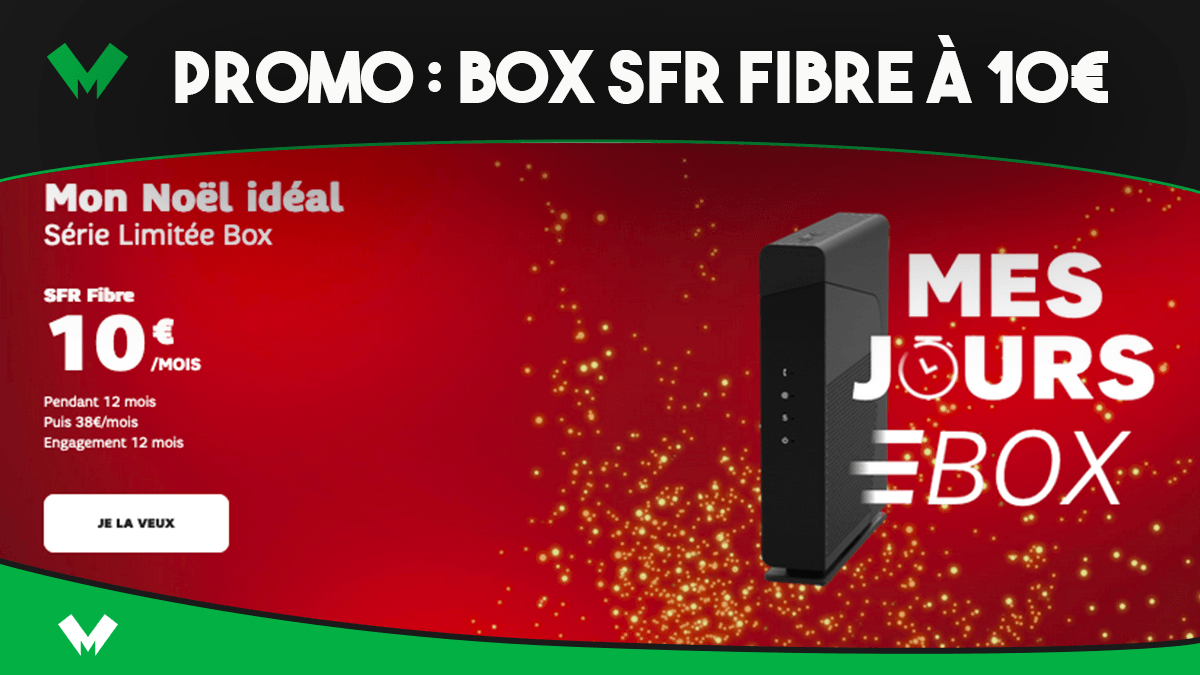 Promo box SFR à 10€