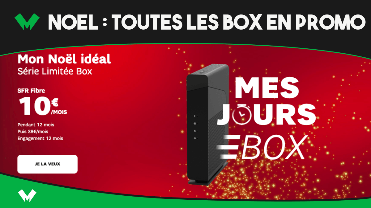 Récap box internet promo Noël