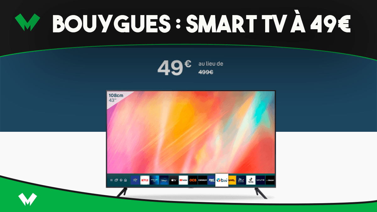 Offre Smart TV Bouygues