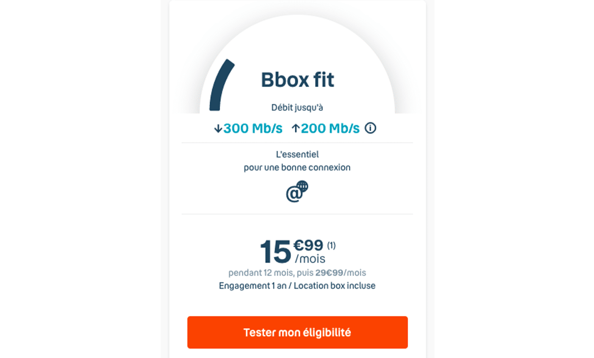 Box en promo Bbox fit Bouygues Telecom