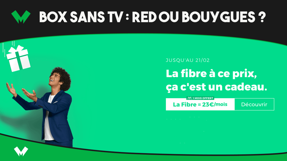 box sans tv red by sfr bouygues telecom