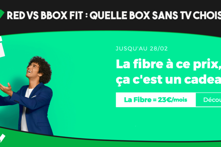 Quelle box sans TV choisir entre RED et Bouygues ?