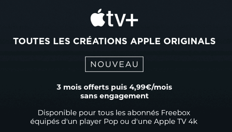 Apple TV+ offert Free