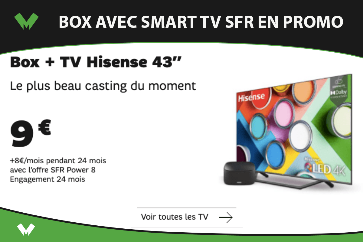 Promo box + smart TV SFR