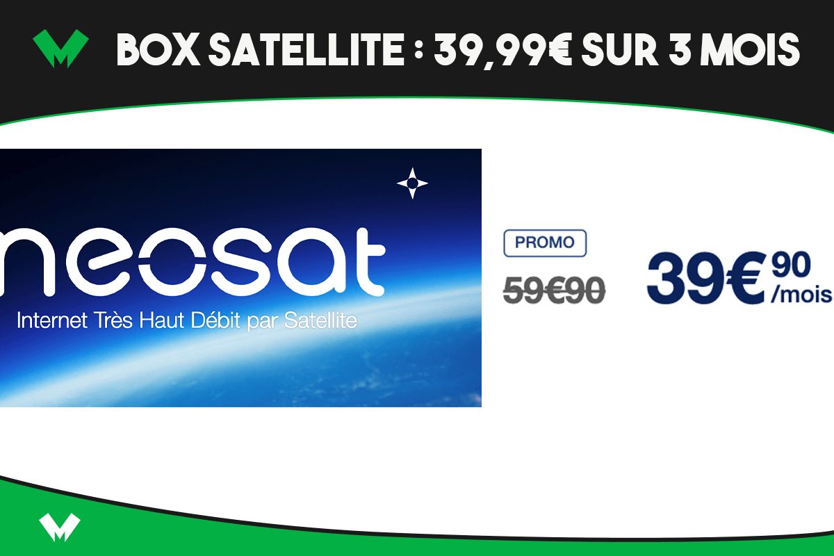Box satellite 60 euros