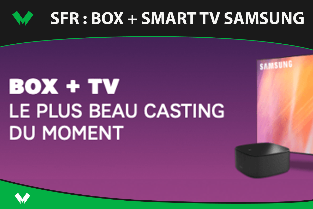 smart tv + box sfr