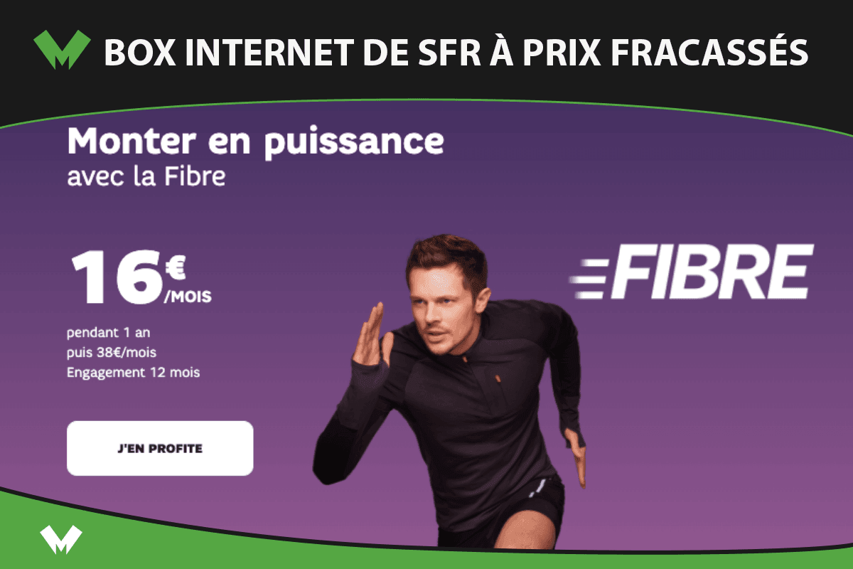 Promo sur la box internet de SFR