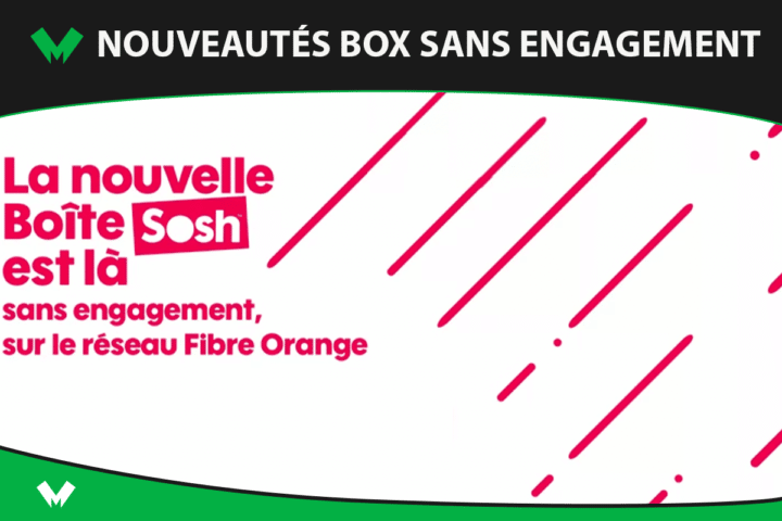 Box sans engagement RED by SFR vs Sosh