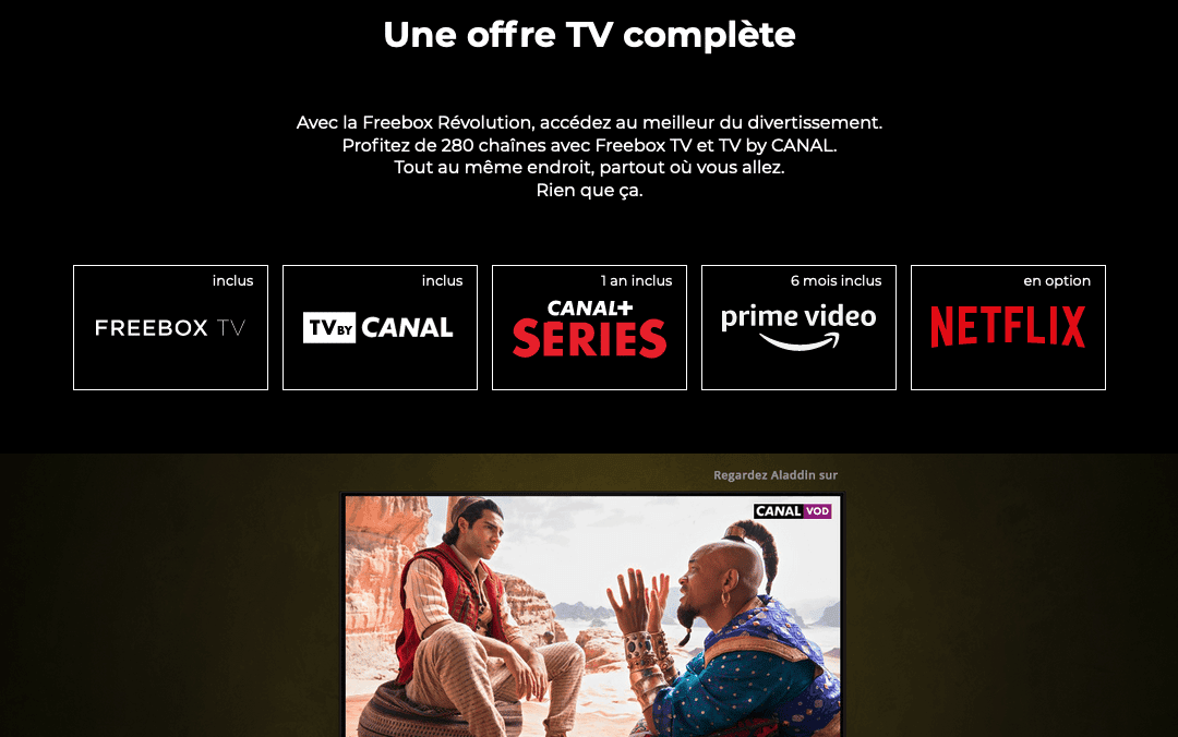 Offre SVOD Free