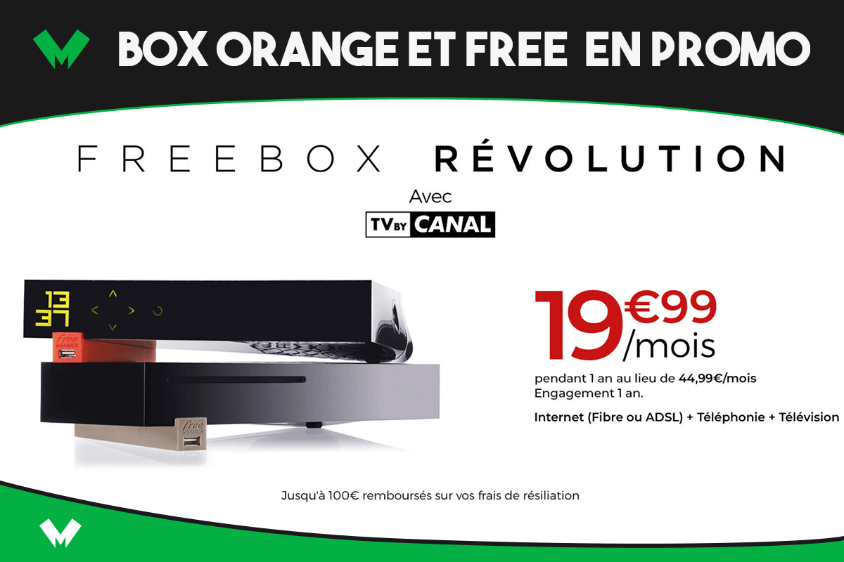 Orange et free box en promo