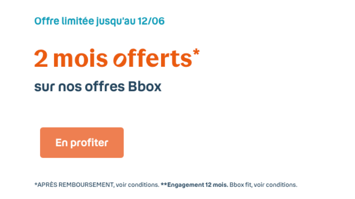 La Bbox Must est en promotion chez Bouygues Telecom 