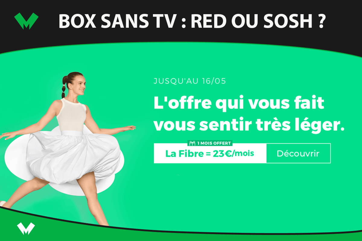 box sans tv red sosh