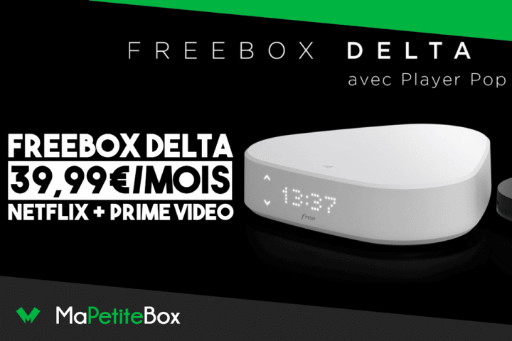 Freebox Delta box internet SVOD Netflix Prime