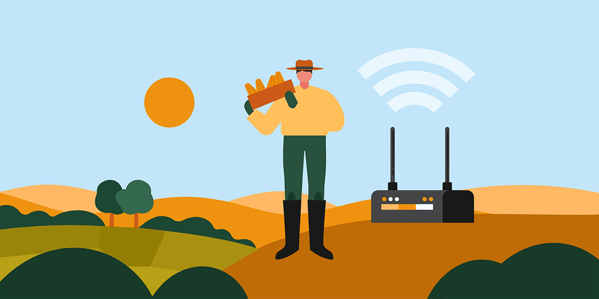 Box internet pour agriculteurs