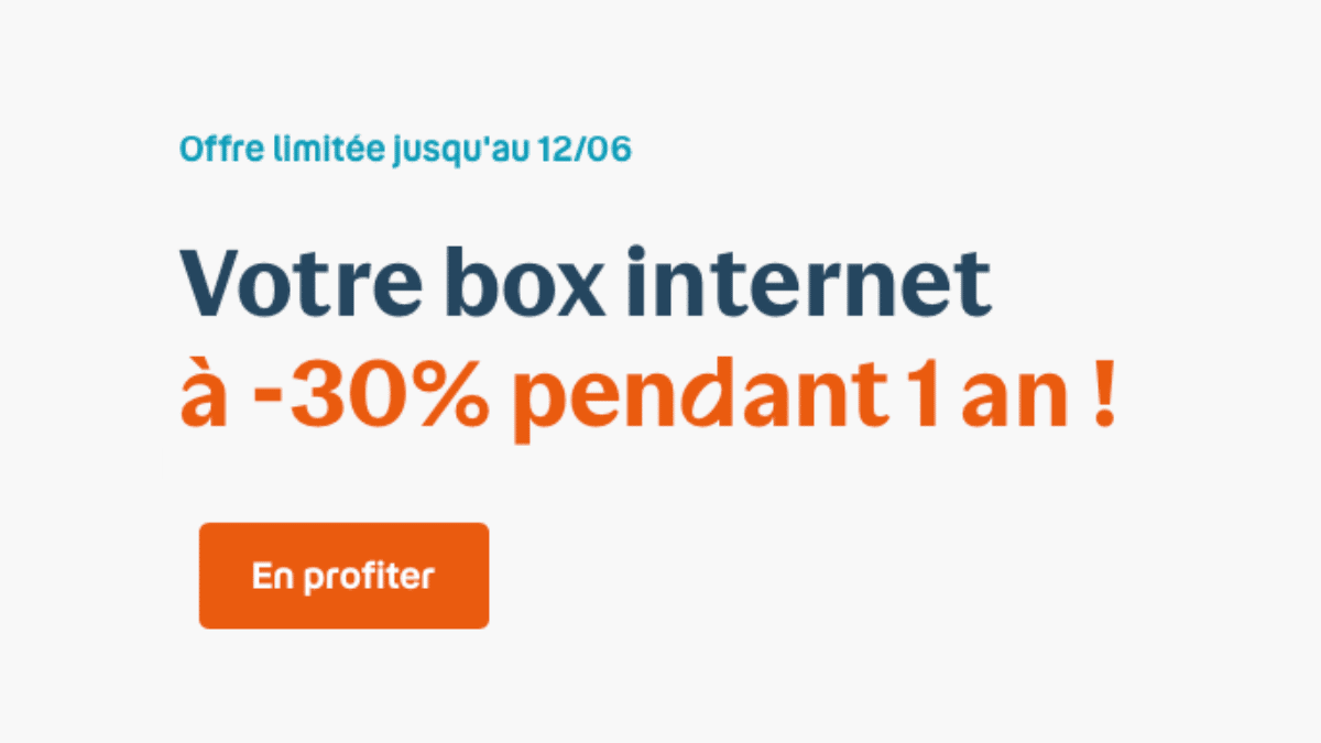 Bouygues Telecom fait une remise sur sa box internet fibre optique