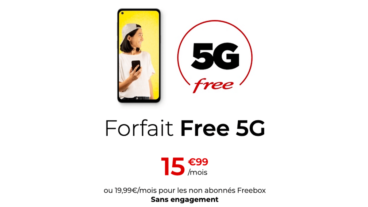 Forfait 5G Free avec Box internet