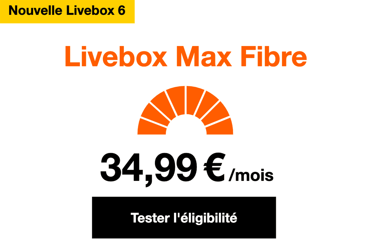 Livebox Max abonnement internet