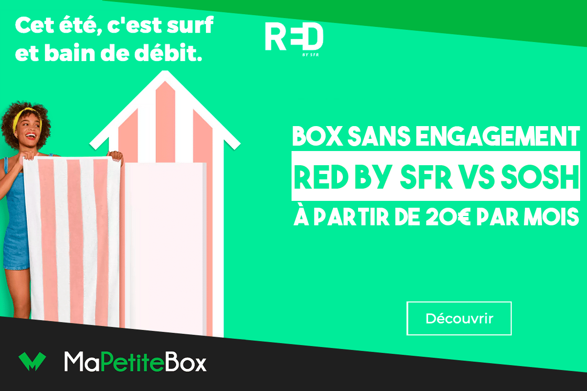 Quelle box sans engagement choisir entre RED et Sosh ?