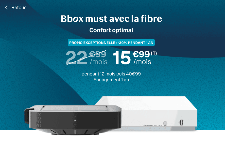 Bbox must à 15,99€