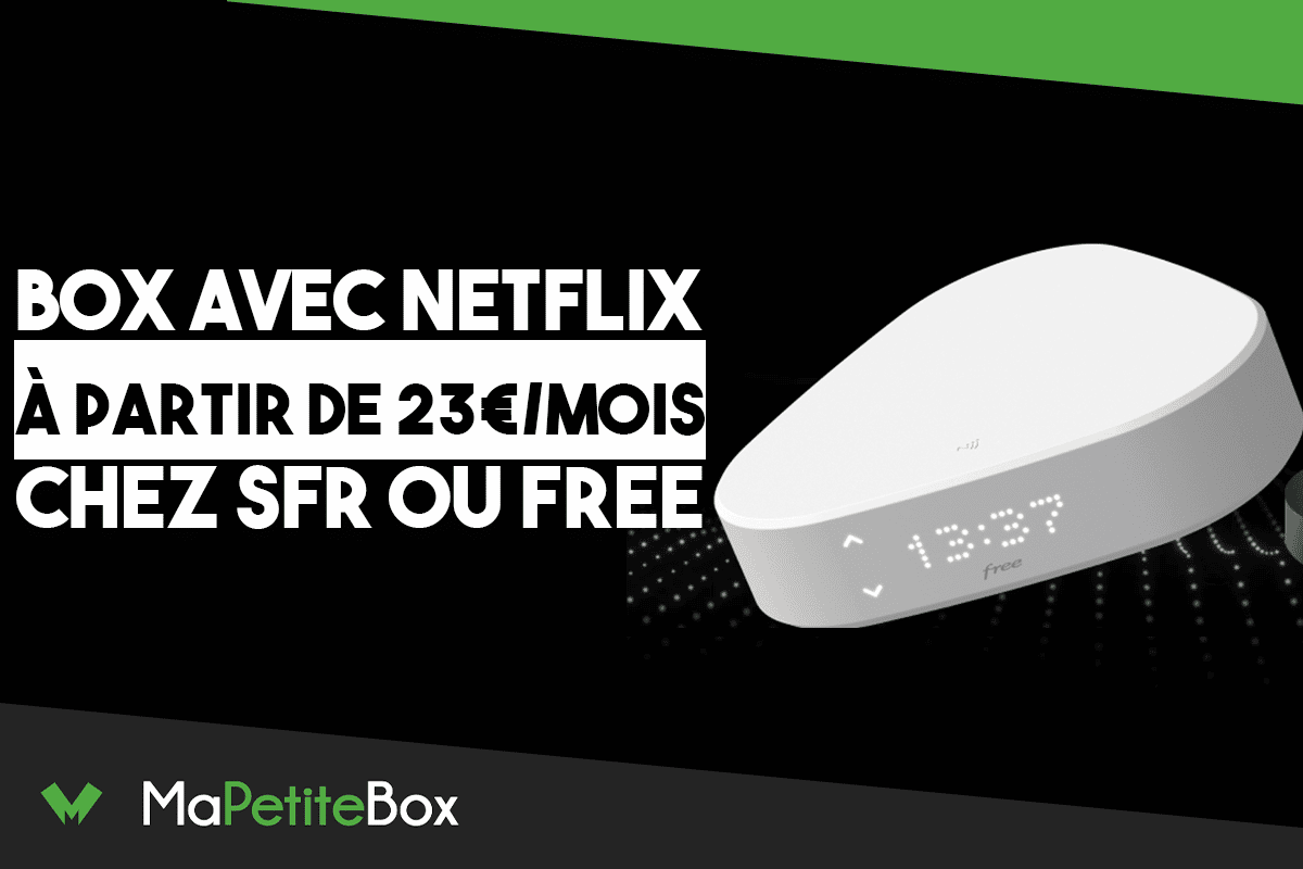 Box avec Netflix SFR et Free