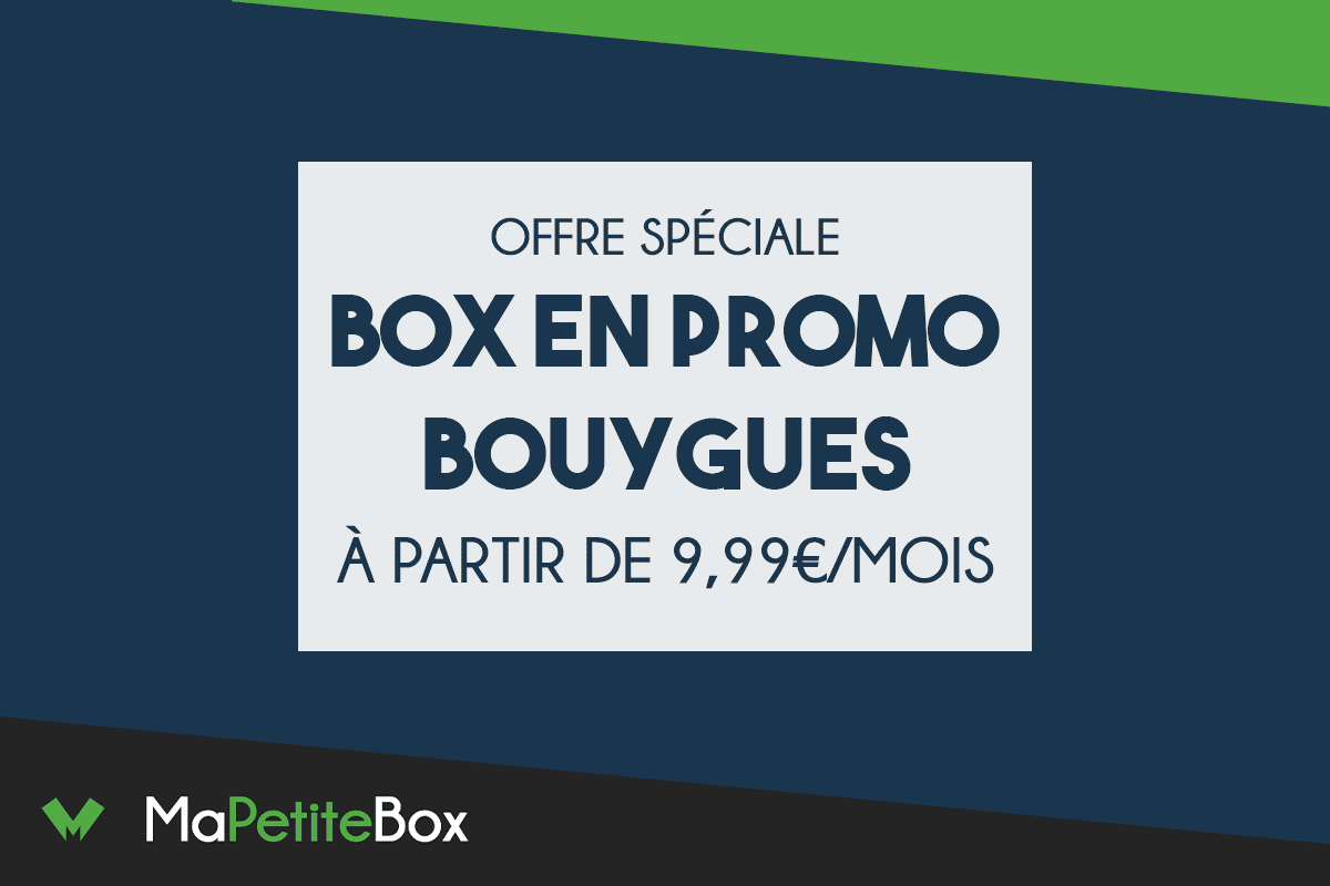 Box en promo Bouygues Telecom