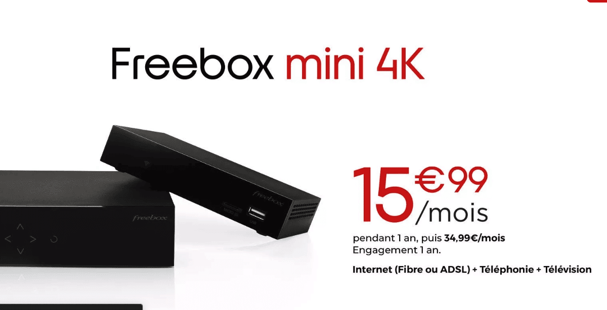 box pas chère mini 4K