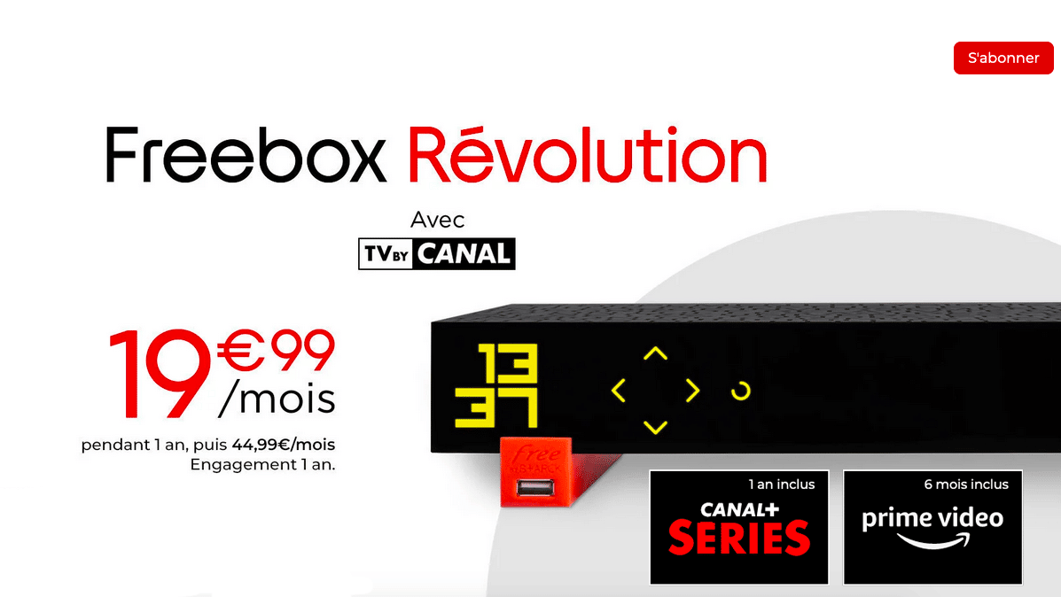 Freebox Révolution en promo
