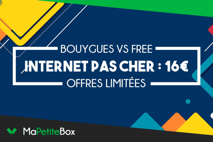 Offres internet pas cher Bouygues Free