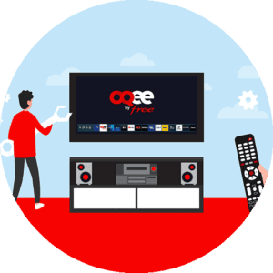 L'application TV OQEE by Free