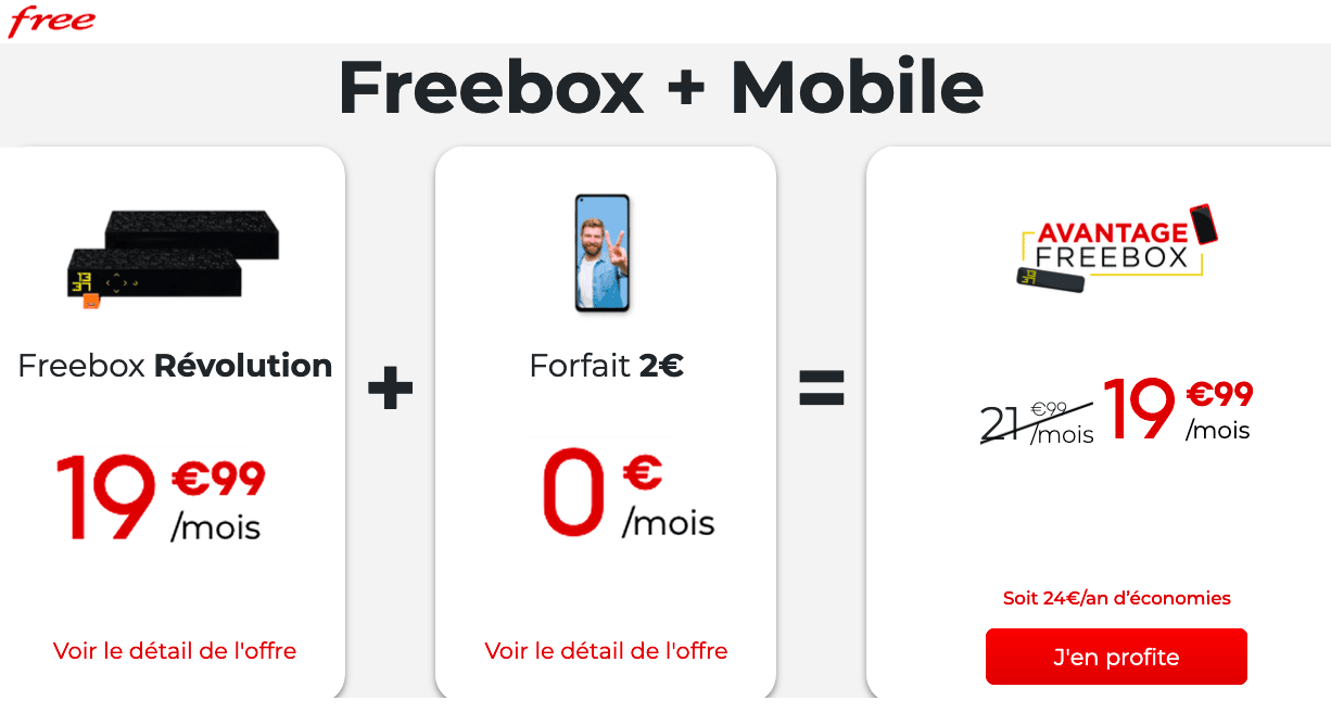 Box internet forfait gratuit Free
