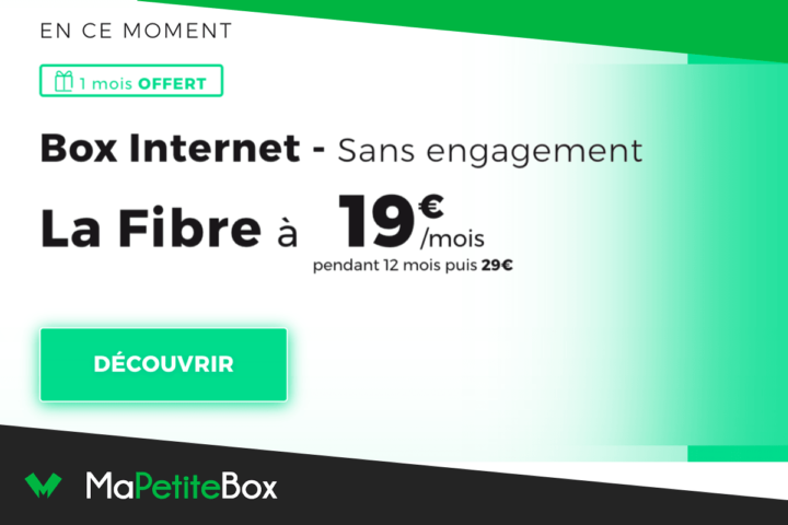 SFR fibre box internet