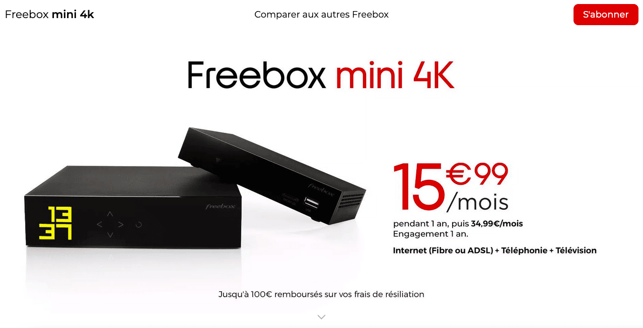 Choisir la Freebox mini 4K