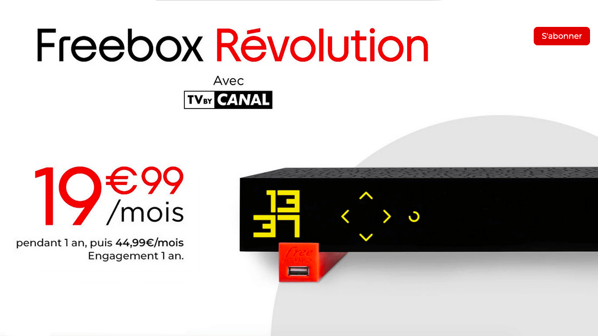 Freebox Revolution box pas chère